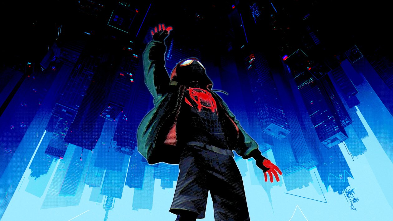 Spiderverse Digital Art