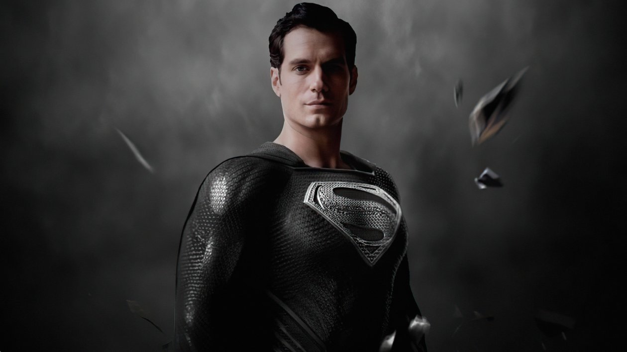 Superman Black Suit Zack Synder 4k