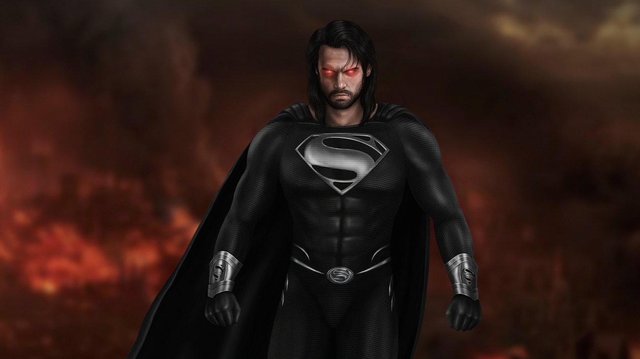 4k Black Superman