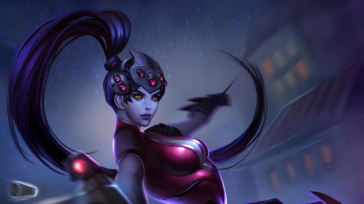 Widowmaker Overwatch Art 4k