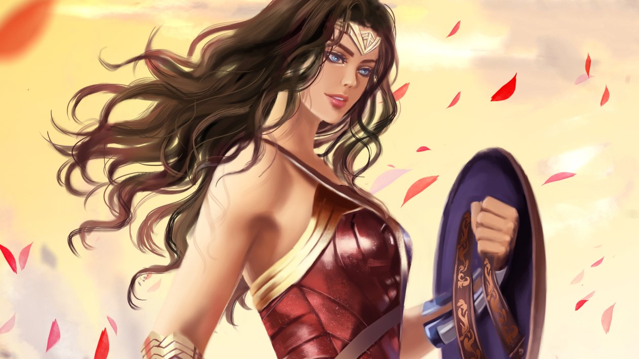 Wonder Woman Fantasy Art