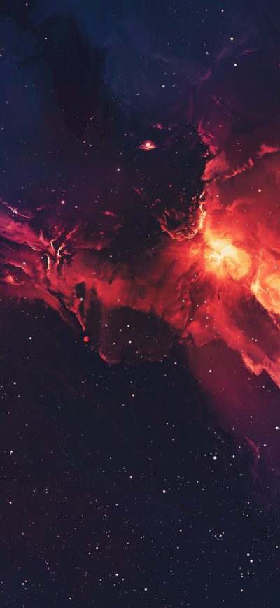 Fond d'écran iPhone Galaxy Space Stars Universe Nebula 4k