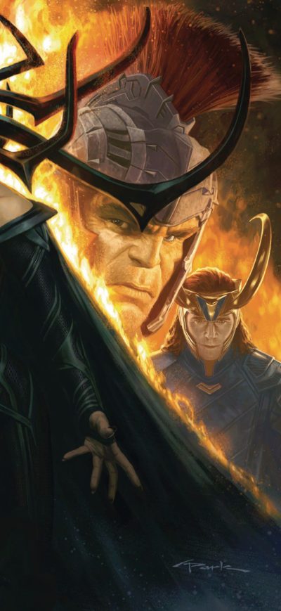 Fond d'écran iPhone Thor RAGNAROK 2017 Movie Cover 4k