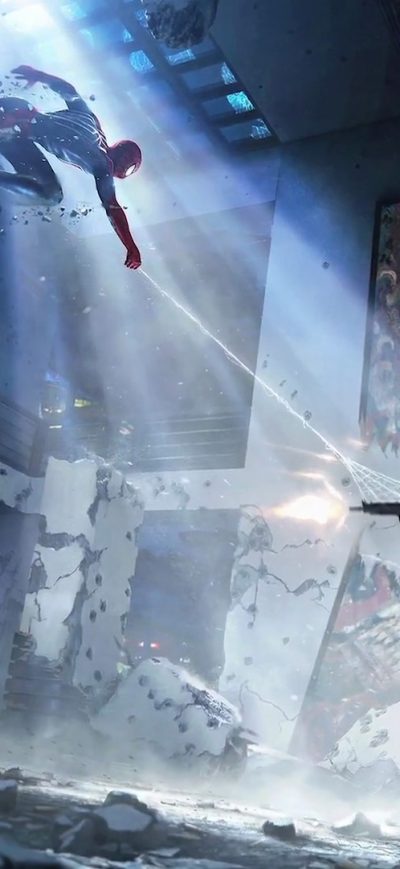 Fond d'écran iPhone Spiderman Gameplay Artwork