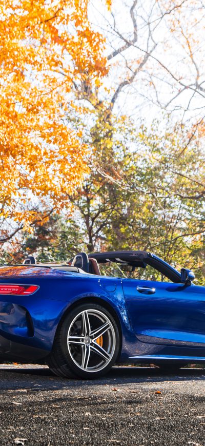 Fond d'écran iPhone Mercedes AMG GT C Roadster Rear