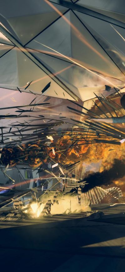 Fond d'écran iPhone Quantum Break Abstract