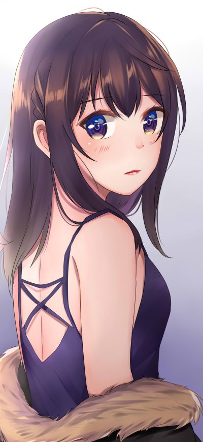 Fond d'écran iPhone Anime Original Girl 5k
