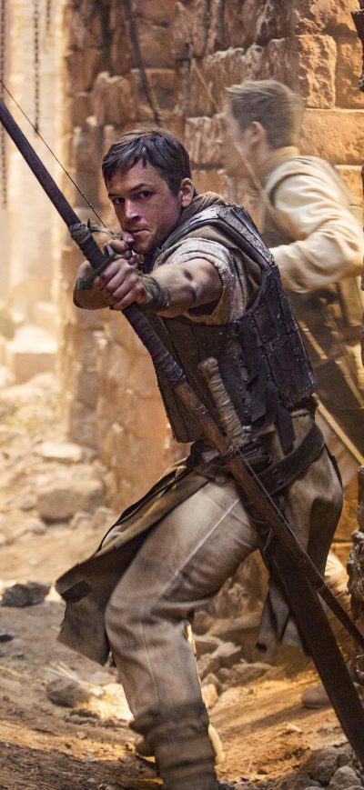 Fond d'écran iPhone Taron Egerton In Robin Hood 2018