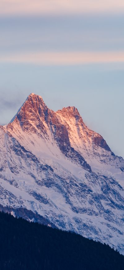 Fond d'écran iPhone Nature Snow Mountains 4k 5k