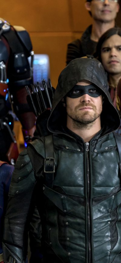 Fond d'écran iPhone Supergirl Arrow The Flash And Legends Of Tomorrow Crossover