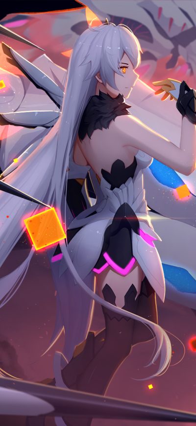 Fond d'écran Anime Girl From Future sur iPhone
