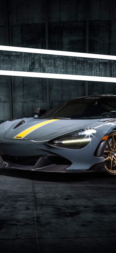 Fond d'écran iPhone Vorsteiner McLaren 720S Silverstone Aero 2018