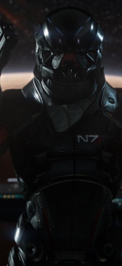 Fond d'écran iPhone Mass Effect Andromeda Game