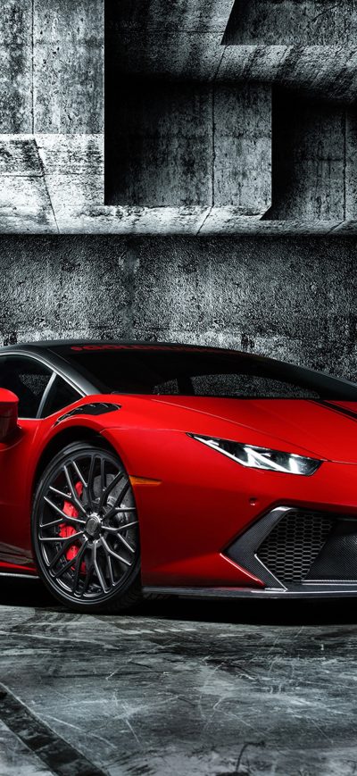 Fond d'écran iPhone Red Lamborghini Huracan 4k