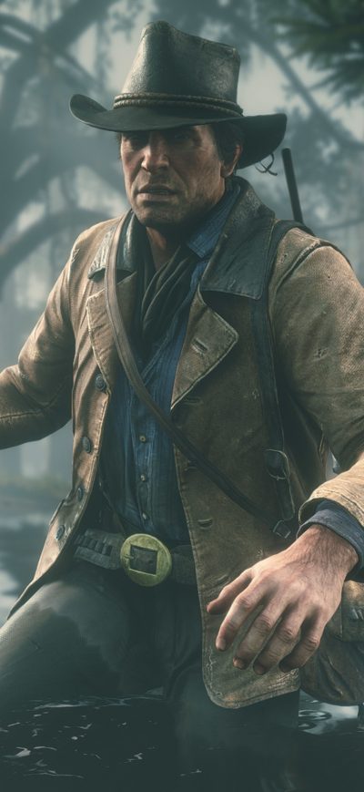 Fond d'écran iPhone Red Dead Redemption 2 4k 2018 Game