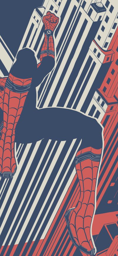 Fond d'écran iPhone Spiderman Homecoming Artwork