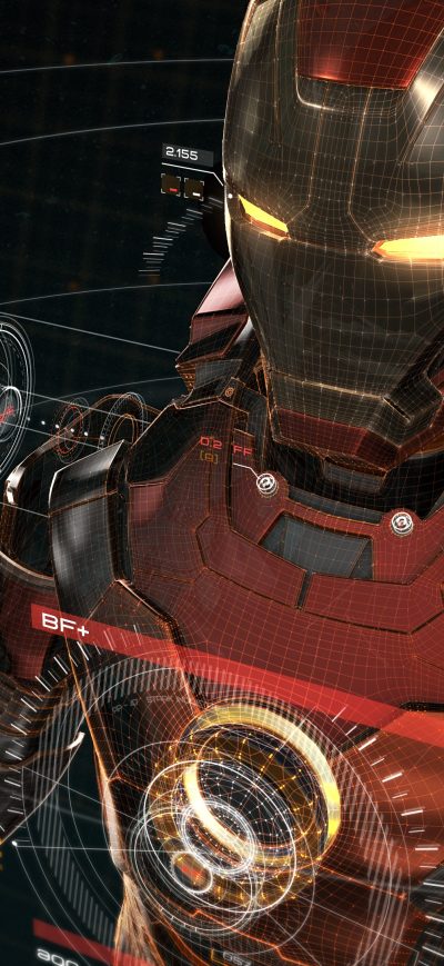 Fond d'écran iPhone Iron Man Artwork 4k