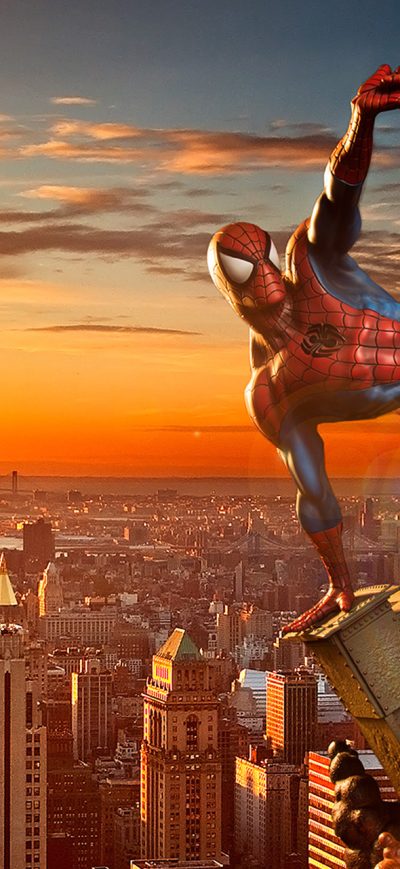 Fond d'écran iPhone Spiderman In New York City