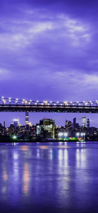 Fond d'écran iPhone Skyline Triboro Nyc Bridge
