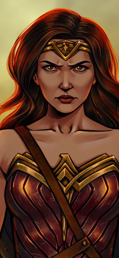 Fond d'écran iPhone Wonder Woman New Digital Artwork