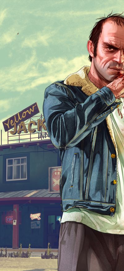 Fond d'écran Grand Theft Auto Trevor sur iPhone
