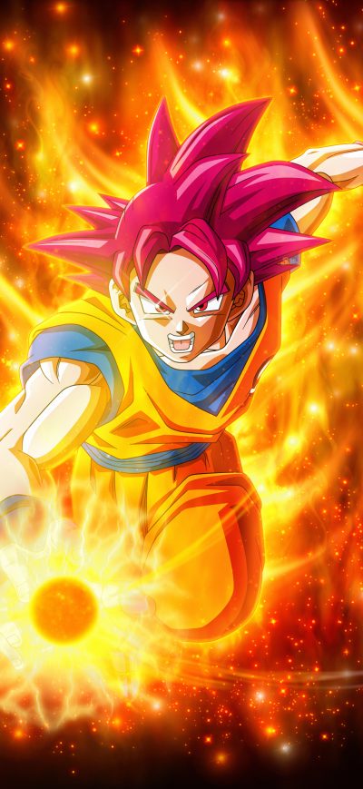Fond d'écran iPhone Dragon Ball Super Super Saiyan Goku