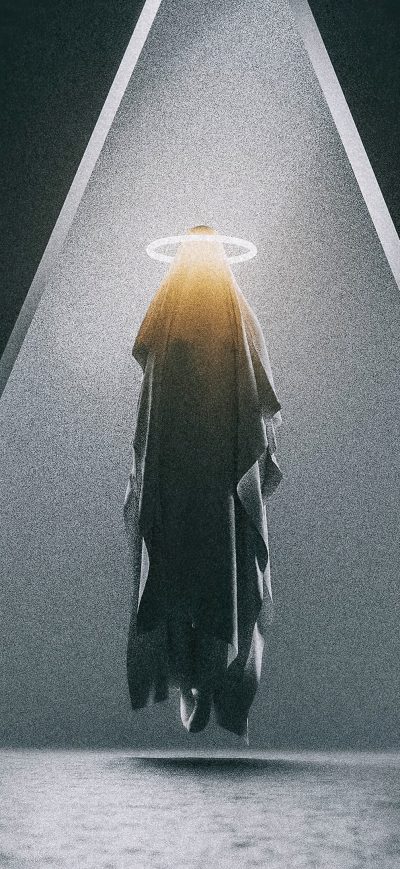 Fond d'écran iPhone Ghost Angel 4k
