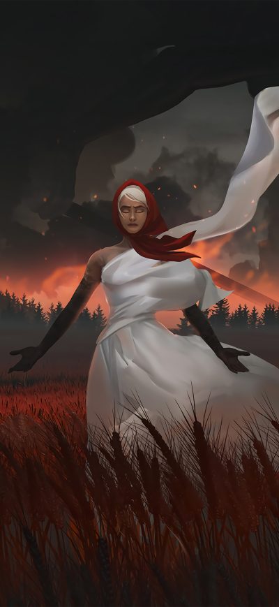 Fond d'écran Helpless sur iPhone
