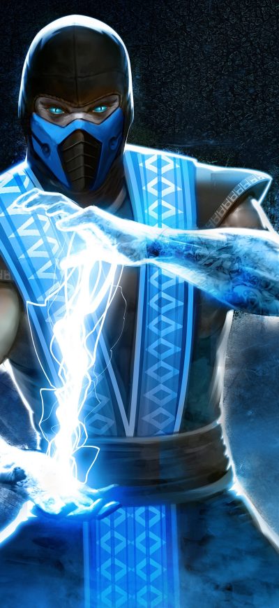 Fond d'écran iPhone Sub Zero In Mortal Kombat 4k
