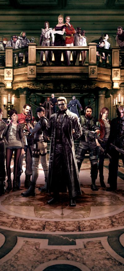 Fond d'écran iPhone Resident Evil Characters