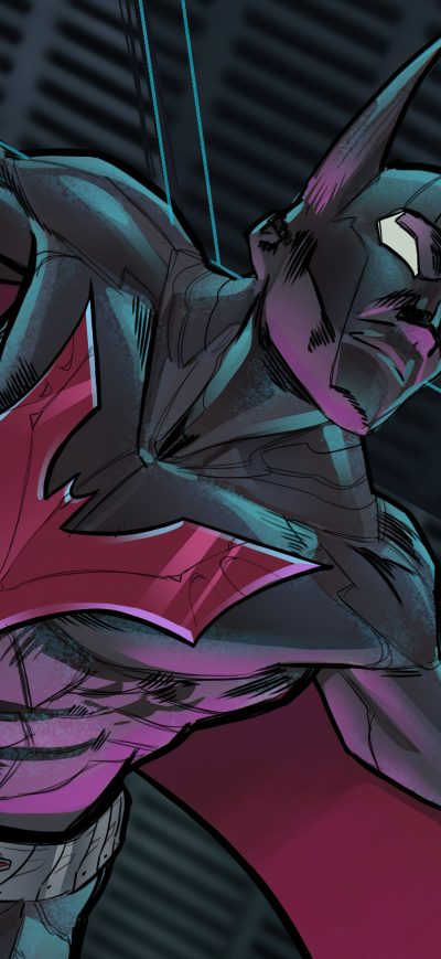 Fond d'écran iPhone Batman Beyond Fan Art
