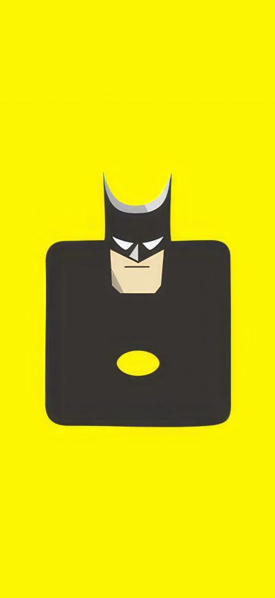 Fond d'écran iPhone Batman Minimal Doddle 5k