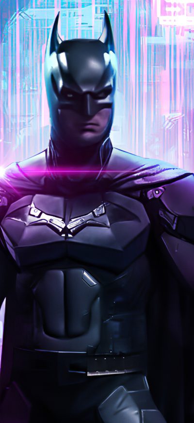 Fond d'écran iPhone Batman Cyberpunk X