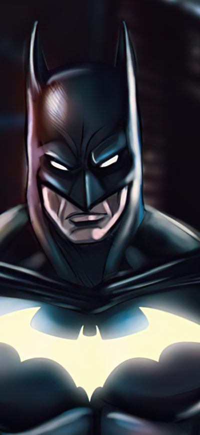 Fond d'écran iPhone Batman Glowing Bat Suit 4k