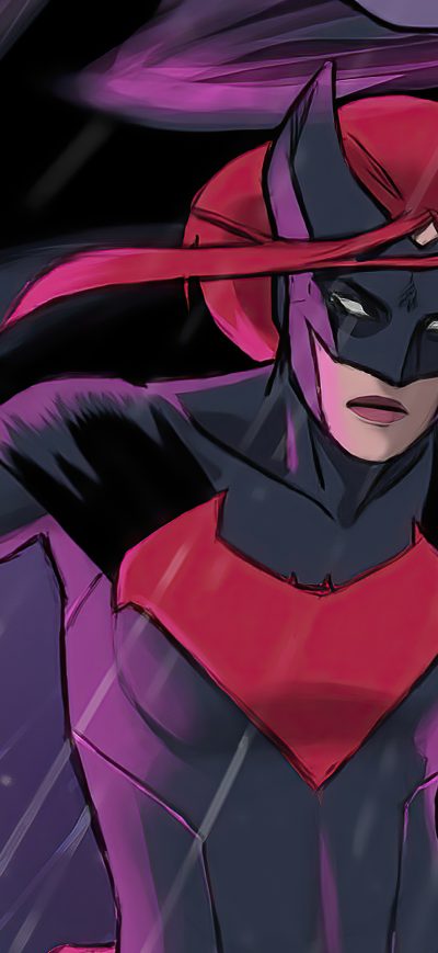 Fond d'écran iPhone Batwoman Sketch Art 4k