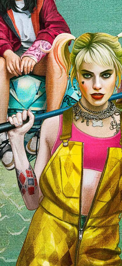 Fond d'écran iPhone Harley Quinn Birds Of Prey