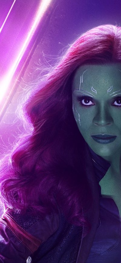 Fond d'écran iPhone Gamora In Avengers Infinity War New Poster