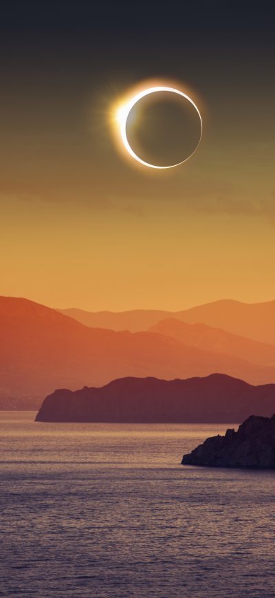 Fond d'écran iPhone Solar Eclipse 4k 5k