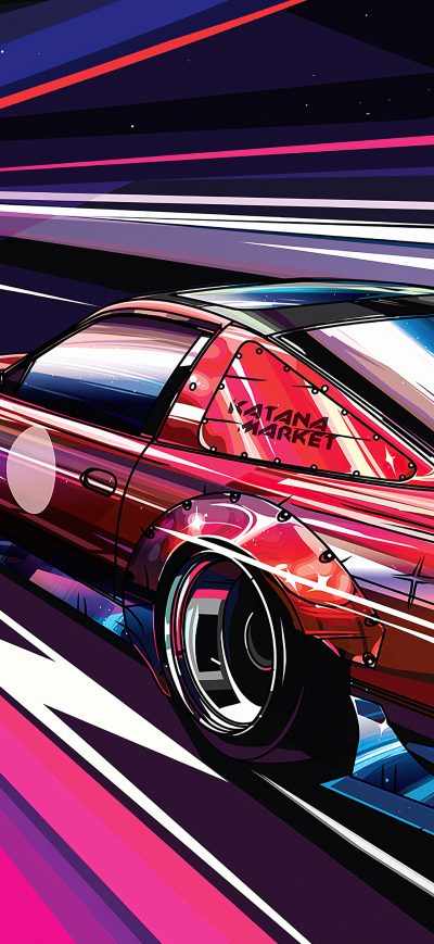 Fond d'écran iPhone Rocket Bunny 180 Sx