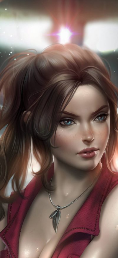 Fond d'écran iPhone Claire Redfield Resident Evil 2 FanArt