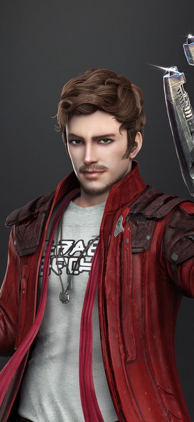 Fond d'écran iPhone Star Lord Fan Artwork