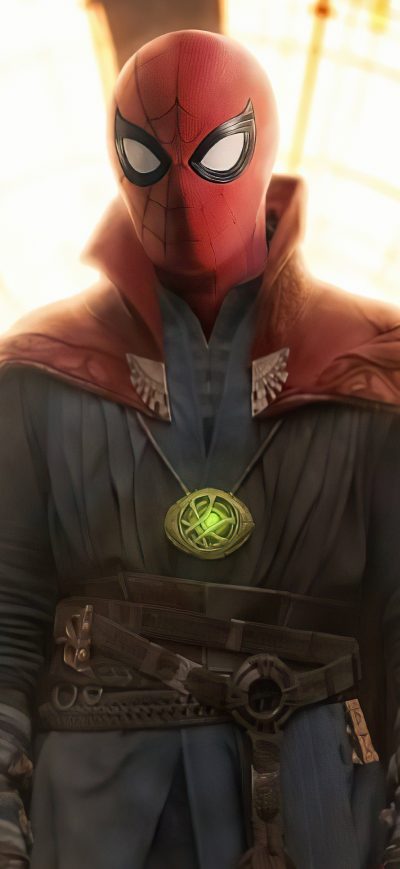 Fond d'écran iPhone Doctor Strange X Spiderman In The Multiverse Of Madness 4k
