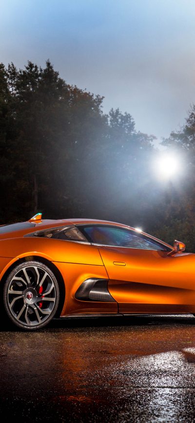 Fond d'écran iPhone Jaguar C X75 007 Spectre Rear