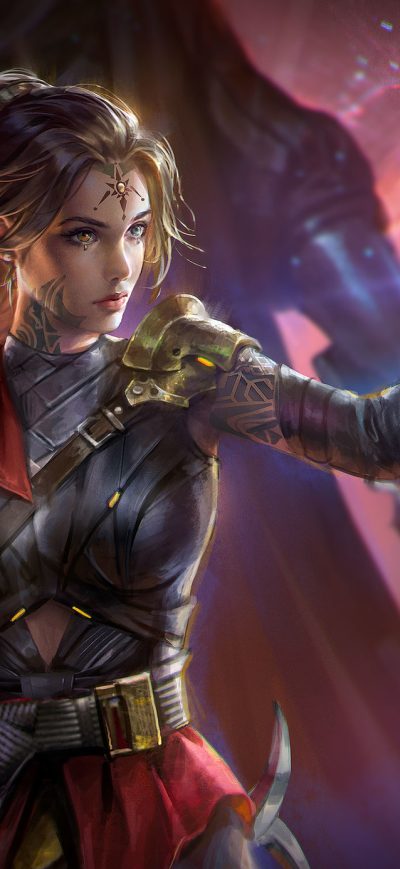 Fond d'écran iPhone Fantasy Soldier Art