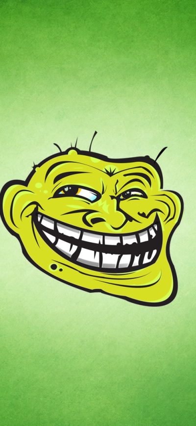 Fond d'écran Trollface Art sur iPhone