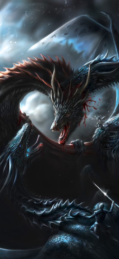 Fond d'écran iPhone Battle Of Dragons Game Of Thrones 8k