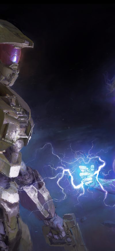 Fond d'écran iPhone Halo Infinite 2022 4k