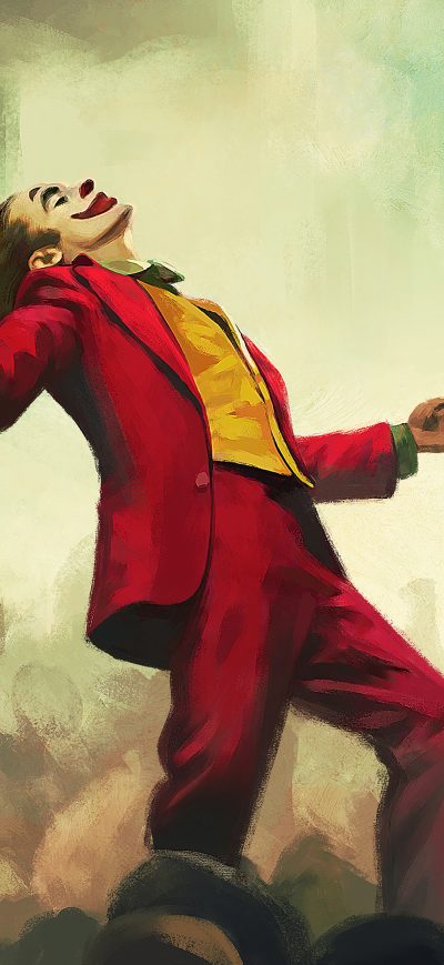 Fond d'écran iPhone Joaquin Phoenix Joker Art 4k