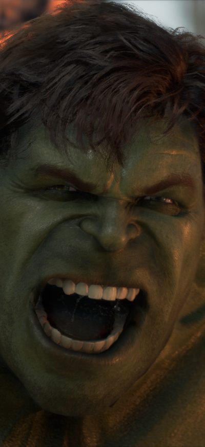 Fond d'écran iPhone Hulk Marvels Avengers 4k