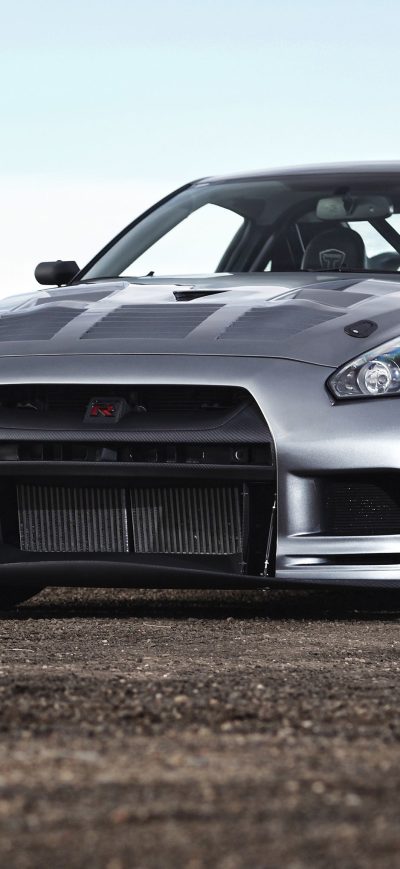 Fond d'écran iPhone Grey Nissan Gtr 4k 2020